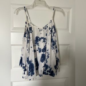 Cold shoulder blouse with adjustable straps